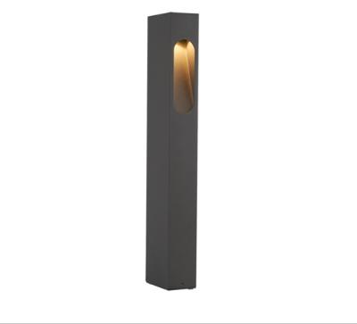 China Outdoor Garden Light Fixture Lawn Garden Lights Modern Lamparas Park Round LED Bollard Lamp for sale