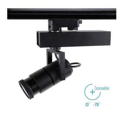 China Modern Museum Lighting For Shops Dimmable Showroom Lights Projector 25W Zoomable Gallery Led Track Light for sale