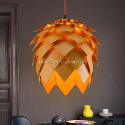 China NEW EUROPEAN 2018 Wooden Individuality D25CM d40cm d50cm d60cm Hanging Pendant Lights for sale