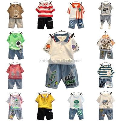 China Wholesale Cheap New Summer Casual Children's Cartoon Suit China Factory for sale