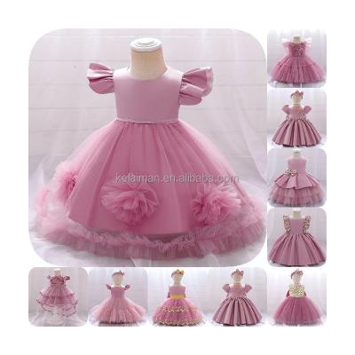 China 2023 Viable 2023 Party Wedding Summer Baby Kids Dresses Girls Children's Party Princess Tutu Dress Casual Clothes Girls Dress for sale