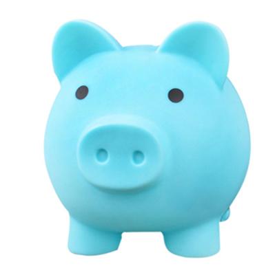 China Cute rabbit shape plastic money bank, white color plastic piggy bank for kids for sale