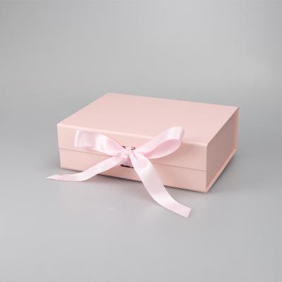 China Wholesale Handmade Luxury Rigid Paper Cardboard Closure Foldable Simple Empty Magnetic Gift Box for sale