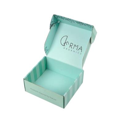 China Recyclable Double Printed Corrugated Box E Groove Luxury Delivery Gift Box For Cosmetic Beauty Products for sale