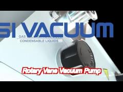 powder coating rotary vane vacuum pump 16 cbm/h speed 0.55 kw motor power  drv16