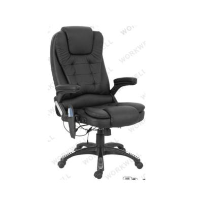 China Massage WorkWell Office Chair Leather Chair With Massage KW-M7168 for sale