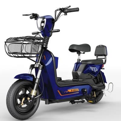 China High Continuity 30-50km/h Passenger Alarm Battery Life Anti-theft Powerful Batteries Electric Bicycle for sale