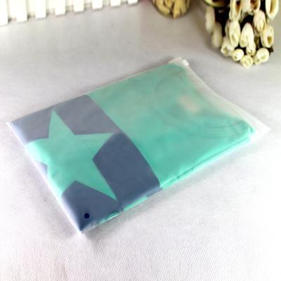 China CLOTHING Customized Clear Plastic Zip Lock Bag Printed Your Own Logo Frosted Zip Lock Bag for sale