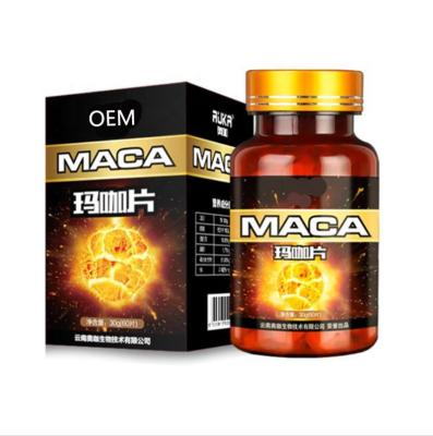 China Dietary Supplement Health Supplement Enlargement Strongman Organic Maca Capsules for sale