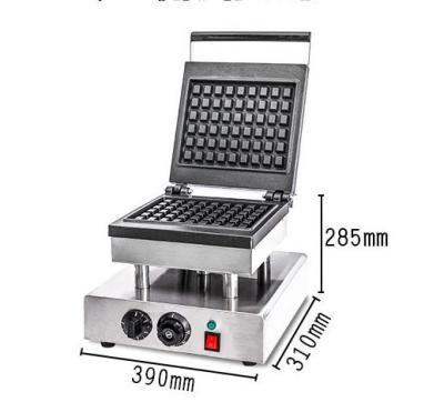 China Commercial Electric Car Snack Machine Equipment Square Waffle Maker for sale