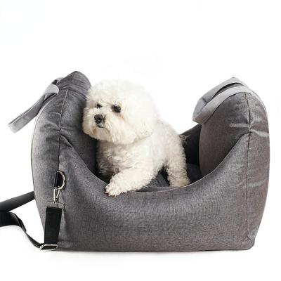 China Four Seasons Stored Pet Car Nest Portable Pet Travel Dog Pad Car Seat for sale