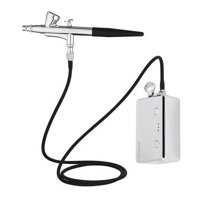 China High Quality Professional Portable 519 Airbrush Makeup Airbrush Set Cake Airbrush Kit AF200-136 for sale