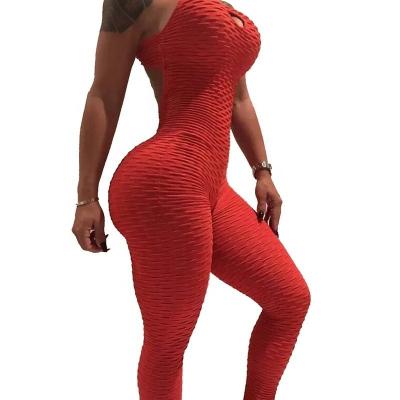 China Wholesale 2022 Women's Sexy Overalls Breathable Fitness One Piece Yoga Overalls Jumpsuit For Women for sale