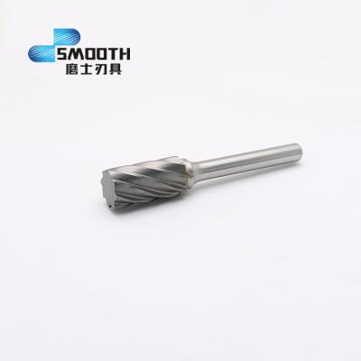 China Smoothing Tungsten Carbide Alloy Rotary Burr Files Hard Steel Rotary Shape SF-6NF, SF-6MNF, F1625NF for sale