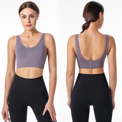 China Top Selling QUICK DRY Guaranteed Quality Bra Camisole Sports Shockproof Breathable Bra for sale