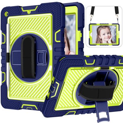 China Rugged Shockproof Kids Tablet Armor Cover Hand Strap Tablet Safe Shockproof Case For Ipad 9.7 for sale