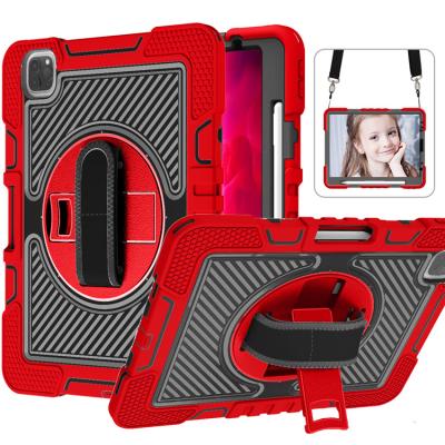 China Rugged Shockproof Shockproof Tpu Leather Tablet Case For Ipad 10.9 Pro 11 2021 Case Cover for sale