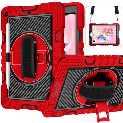 China Rugged PC Shockproof Heavy Duty Silicone Kickstand Case Tablet Cases Cover For Ipad 9.7 2017 Smart Cover for sale