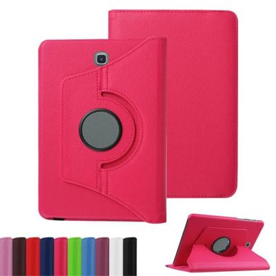 China Stand Up Style 360 ​​Rotating Bracket Fold Stand Flip Leather Smart Tablet Cover Case For Samsung Galaxy Tab S2 8.0 T710 T715 for sale