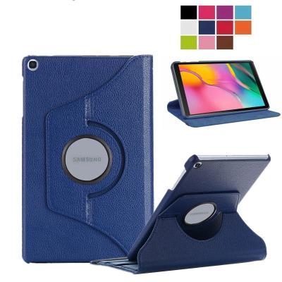 China Stand Style 360 ​​Degree Rotating PU Flip Stand Smart Tablet Cover Leather Shell For Samsung Tablet Tab A 10.1 Inch SM T510 T515 Case for sale