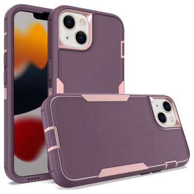 China Anti-Drop Dust Resistance Durable TPU Rugged PC 2 In 1 Case For iPhone Cover For iPhone 13 Pro Max Case for sale