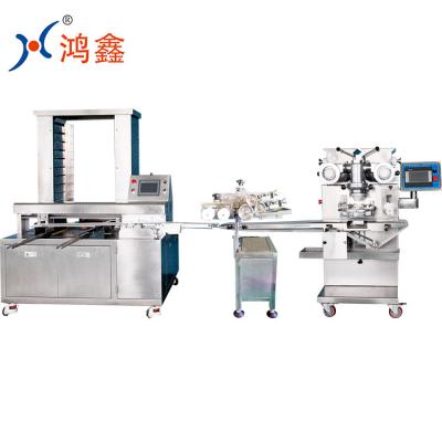 China Fruit Processing Plant Encrusting Machine for Mooncake Biscuit for sale