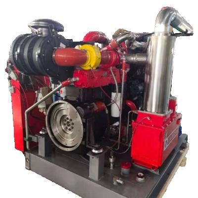 China 150KW Atex Diesel Engine Air Cooled Explosion Proof Motor For Oilfield Hydraulic Start All Mechanical for sale