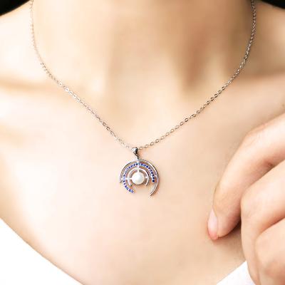 China No Fade Drop Shipping Water Pearl Cute Pedant Necklace Korean Style Jewelry for sale