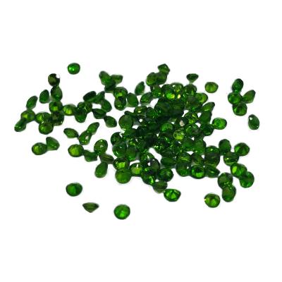 China Jewelry Making Jewelry Reliable Diopside Round Cut Gemstone Loose Pendant 3mm for sale