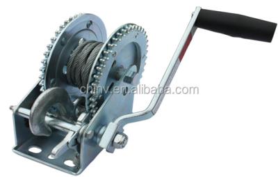 China BOAT boat manual cable winch and ATV hand winch as lifting crane for sale