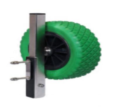 China Polyurethane Tire Folding Pitch Wheel for sale