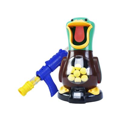 China Score Birthday Gift Novelty Shooting Products Toy Guns With Bullets Shoot Cute Air Guns Shooting Games Duck for sale