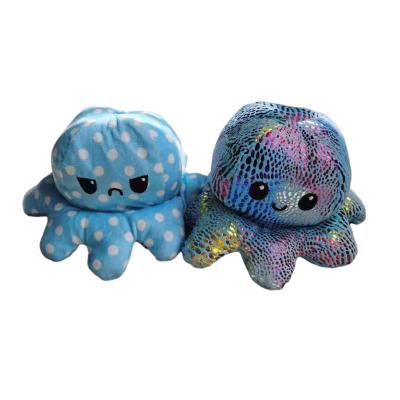 China The Best Selling Small Lovely Appearance Plush Toy Flip Octopus Gifts Octopus Pillow and Stuffed Animals Crafts and Plush Toys for sale