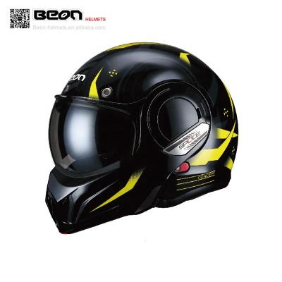 China ABS BEON B-707 MOTORCYCLE FLIP UP HELMETS 180 DEGREE REVERSE WITH SUNVISOR for sale