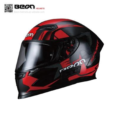 China Wholesale Fasional BEON Motorcycle Helmets Manufacturer SPORT B-503 Full Face Helmet With ABS Shell for sale