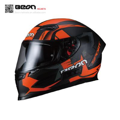 China Fasional BEON B-503 SPORT MOTORCYCLE FULL FACE HELMETS WITH SUNVISOR for sale