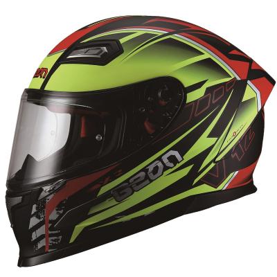 China Hot Selling Style Motorcycle Helmets Colorful Full Face ABS Motorcycle Helmets for sale