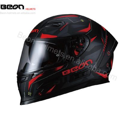 China Sun Shield DOT CE Approved Motorcycle Full-Face Motorcycle Helmet Motorcycle Casco Helmet Ventilated Helmet for sale