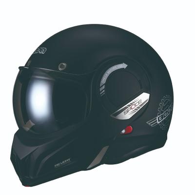 China ABS EEC certification cascos motorcycle helmet retro flip back helmet reverse helmet for sale