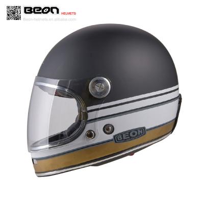 China Wholesale Carbon Fiber China Factory Helmets BEON B-510 FULL FACE HELMETS Motorcycle DOT RETRO for sale