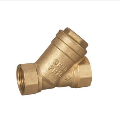 China Easy to install and repair high quality forged brass Y strainer 1/2