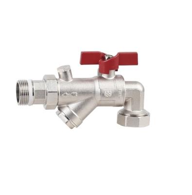 China General Brass PPR Strainer Ball Valve With Angle Union 1inch To 1 1/4 Inch for sale