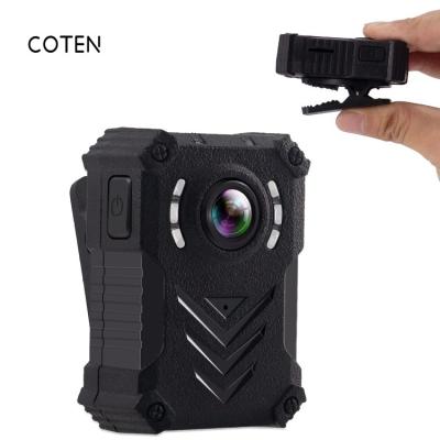 China NIGHT VISION Mini Police Body Camera HD 1080P with Portable Police Camera Pocket Infrared Light Worn Clip for Security Guard for sale