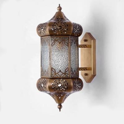 China Outdoor Decorative Black And Copper Wall Lights Wall Lamp Copper for sale