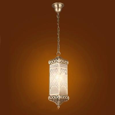 China American Modern Village Retro Personalidad Copper Glass Chandelier con luz LED blanca cálida de 3500K y material de estilo musulmán en venta