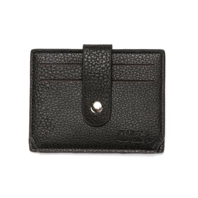 China New Litchi Card Holder High Quality Genuine Leather Men's Handmade Bank Card Holder Business Card Holder Certificate Cover ZFNHF038 for sale