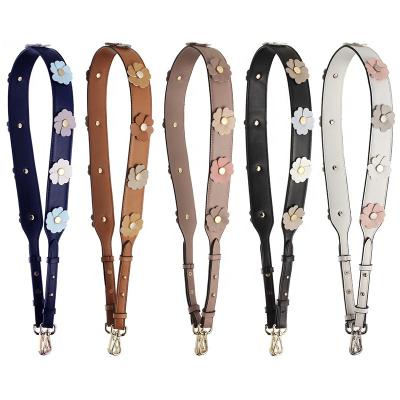 China High Quality Genuine Vintage Leather Bag Strap Adjustable Shoulder Strap Luxury Women Bag Accessory for sale