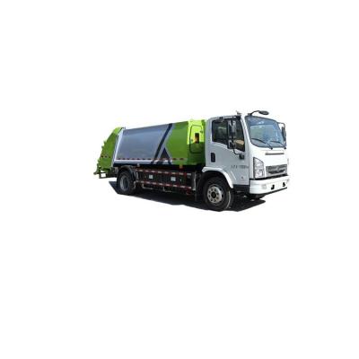 China 8.0 mÂ ³ Hot Selling Finely Processed Road Garbage Removal Compactor Pure Electric Compression Garbage Truck for sale