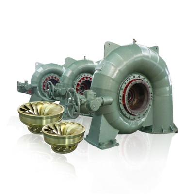 China On-Grid Hydro Turbine / Off-Grid Low RPM Francis Alternator 200kw 10mw for sale