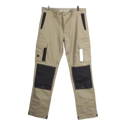 China Anti Static High Quality Mens Work Safety Cargo Pants With Knee Protection for sale